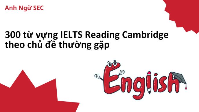 Từ vựng IELTS Reading
