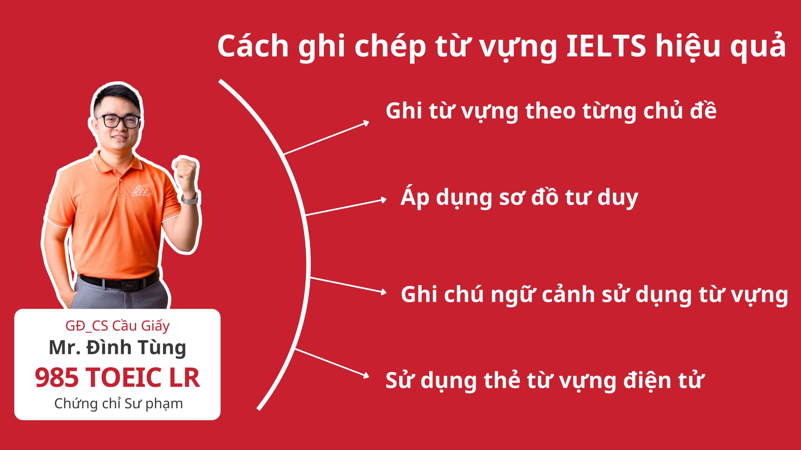 Cách ghi chép từ vựng IELTS hiệu quả