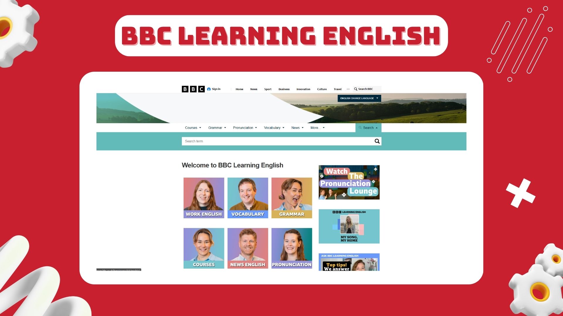 Website luyện nghe chép chính tả - BBC Learning English
