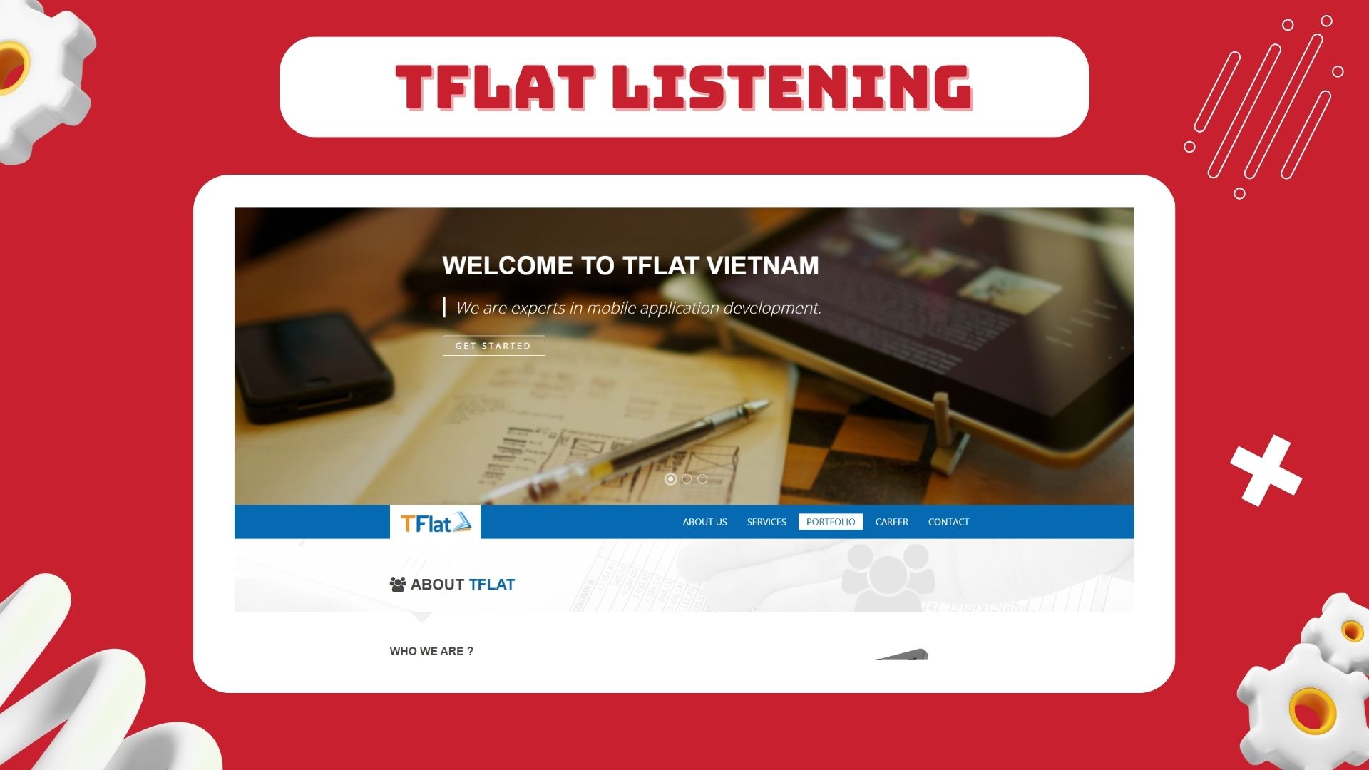 Website luyện nghe chép chính tả - TFLAT LISTENING