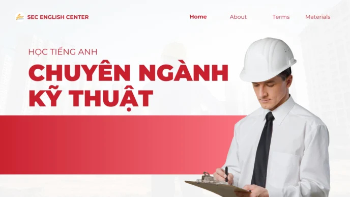 học tiếng anh chuyên ngành kỹ thuật