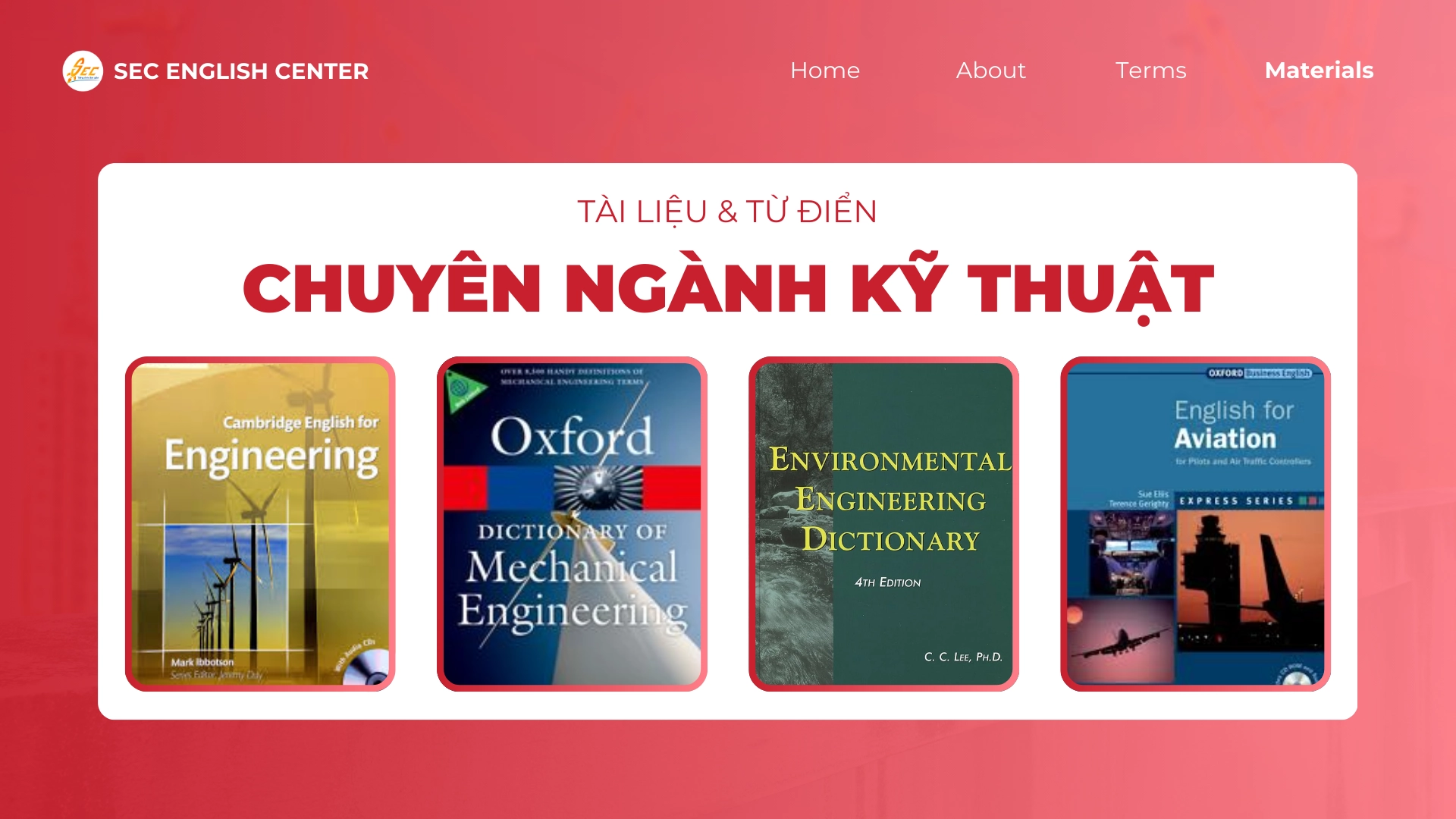 học tiếng anh chuyên ngành kỹ thuật