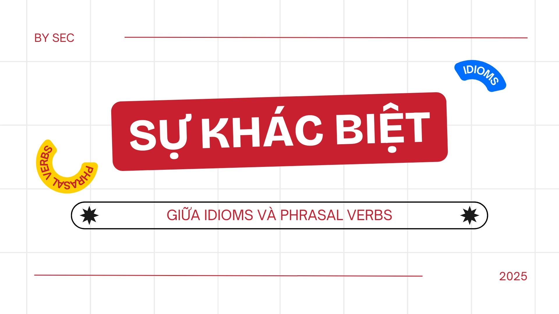 idioms và phrasal verbs