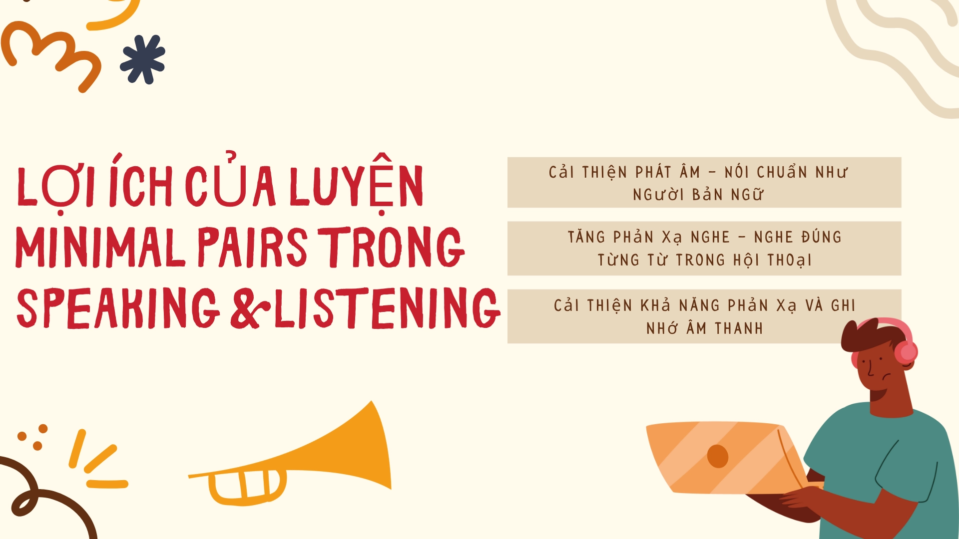 Minimal Pairs luyện phản xạ nghe