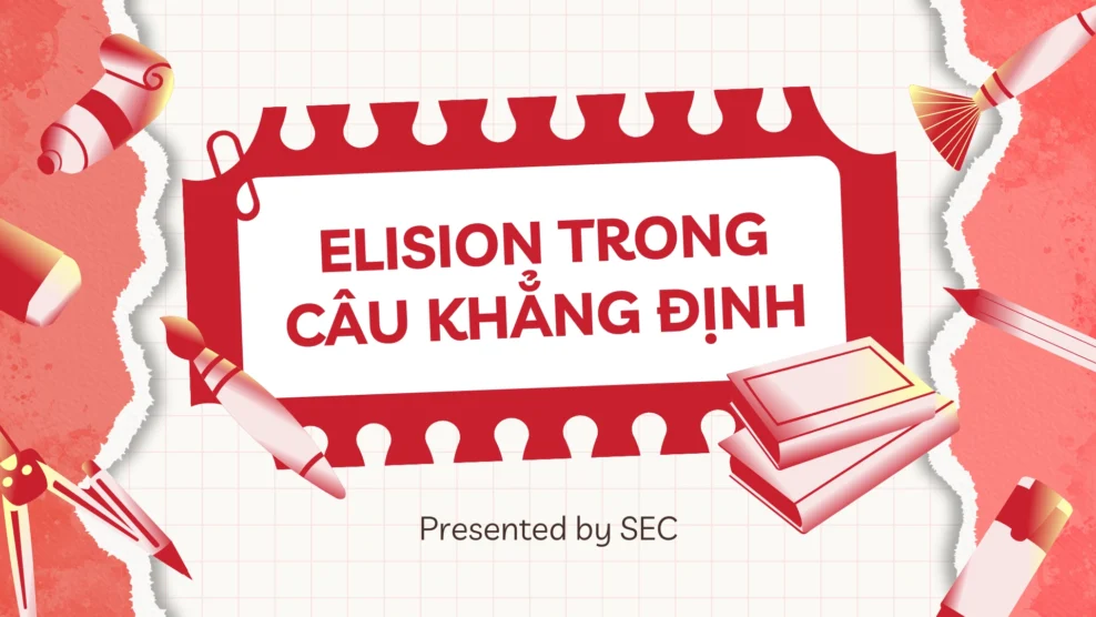 Elision trong câu khẳng định