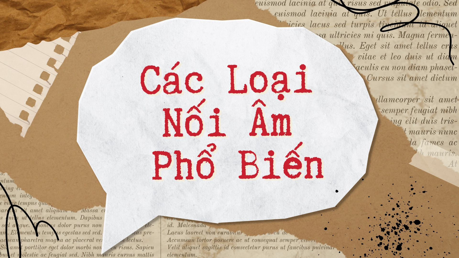 Luyện Nối âm Linking Sounds