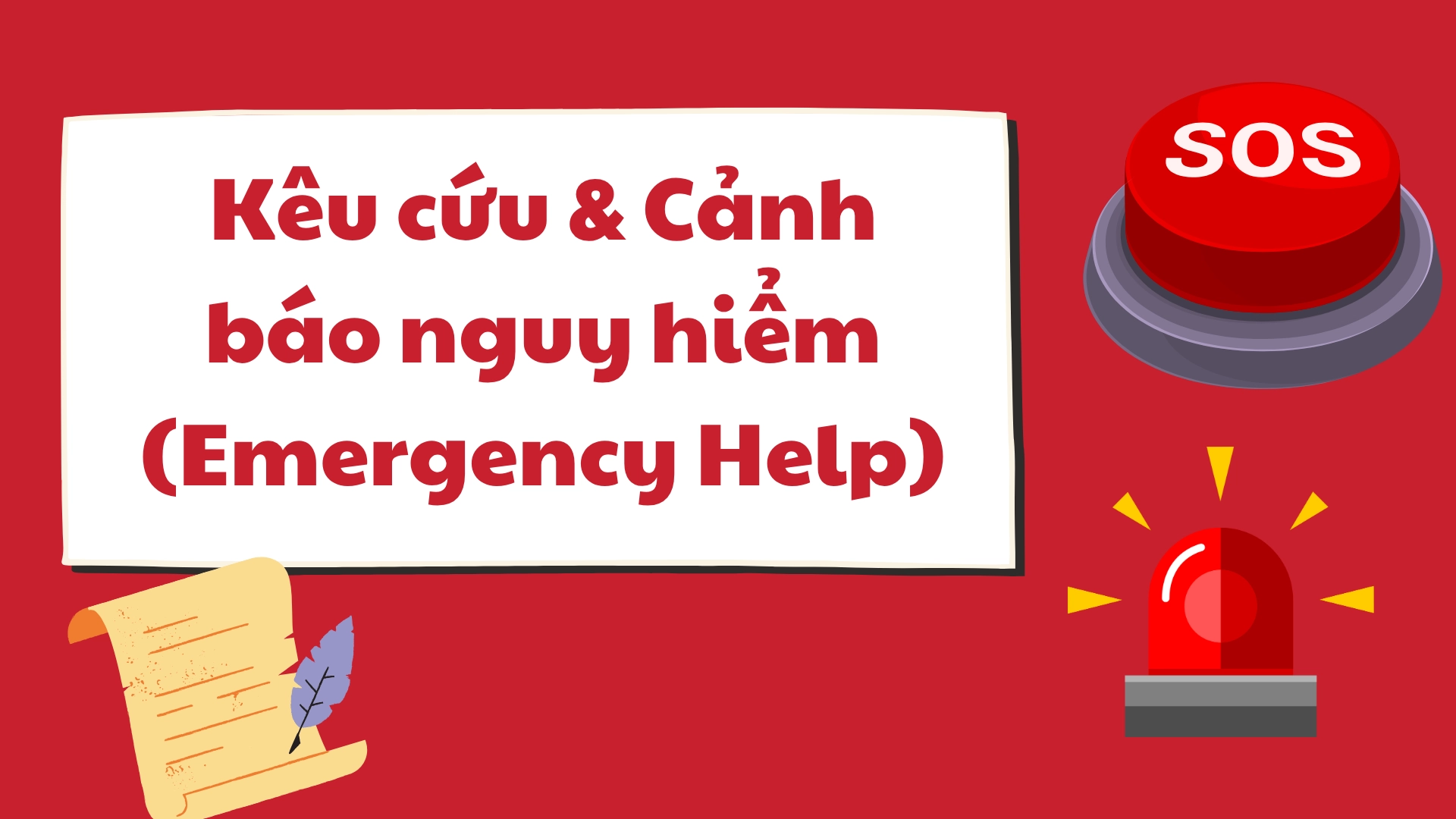 Tình huống khẩn cấp