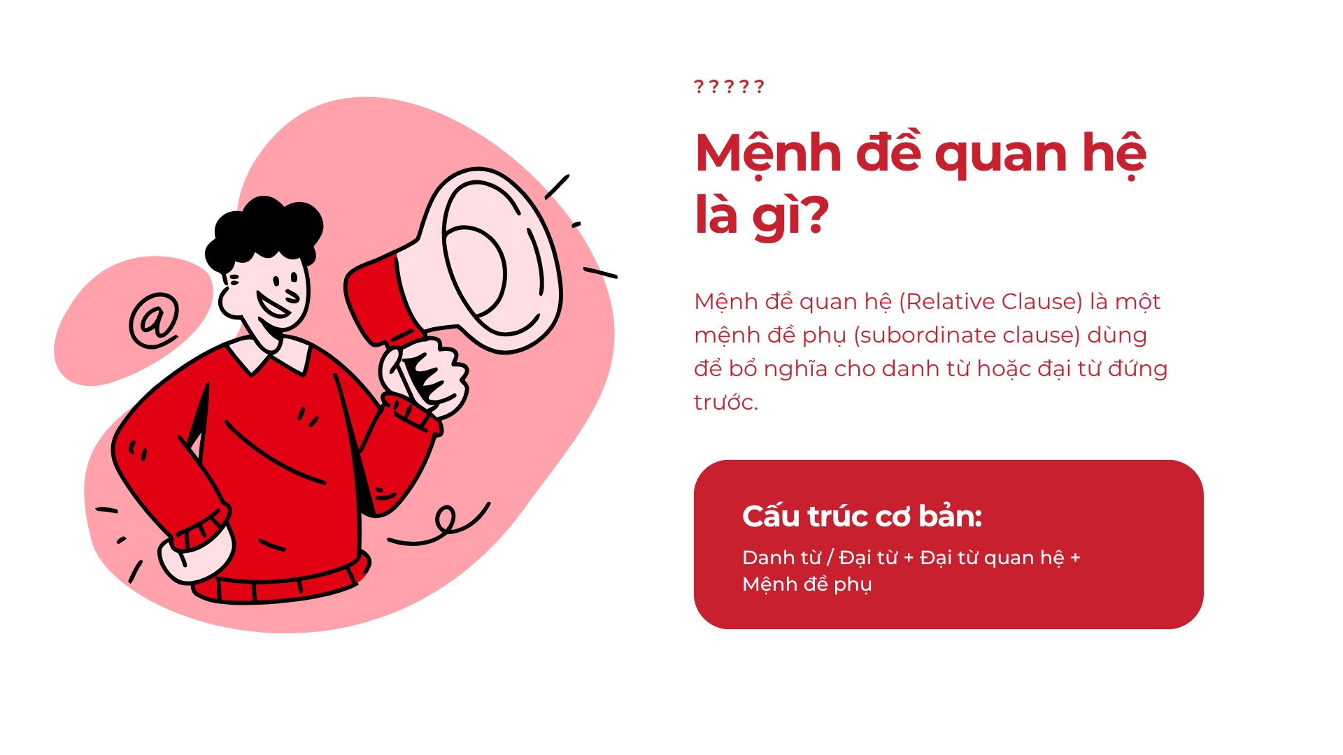mệnh đề quan hệ xác định
