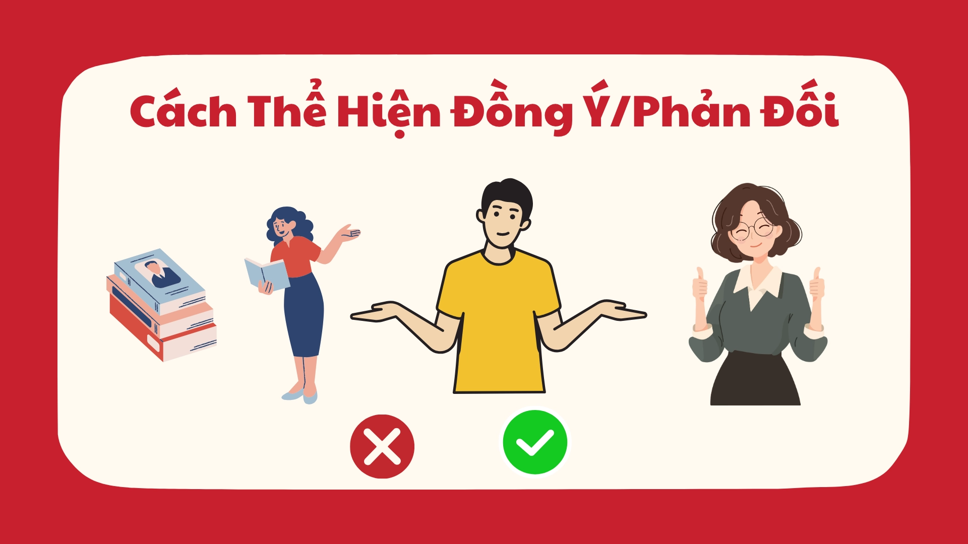 Từ Vựng Đồng Ý và Phản Đối trong IELTS Speaking