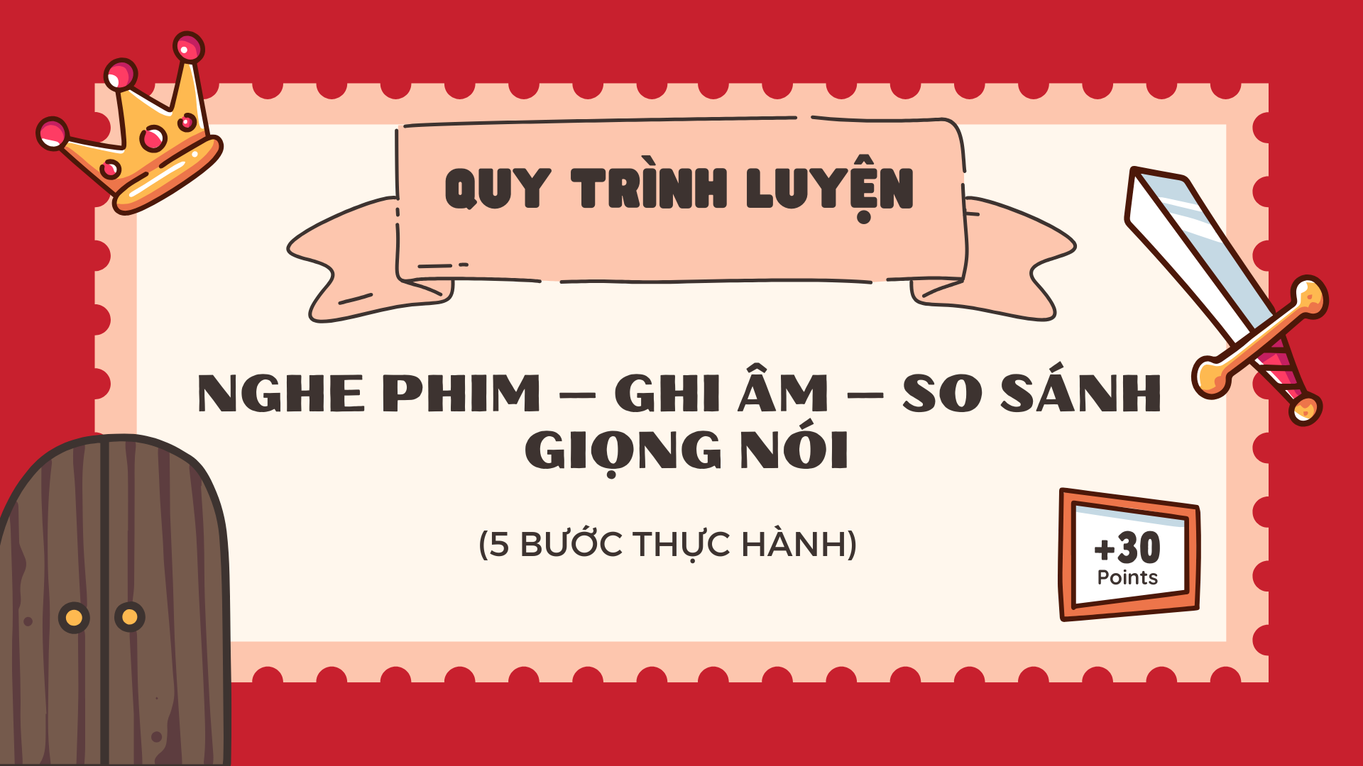 Nghe phim kết hợp ghi âm 