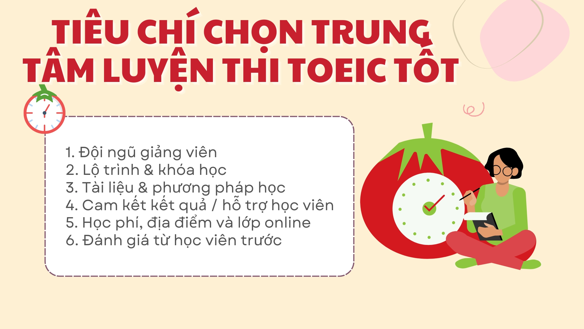 1 số trung tâm luyện thi TOEIC tốt ở Việt Nam