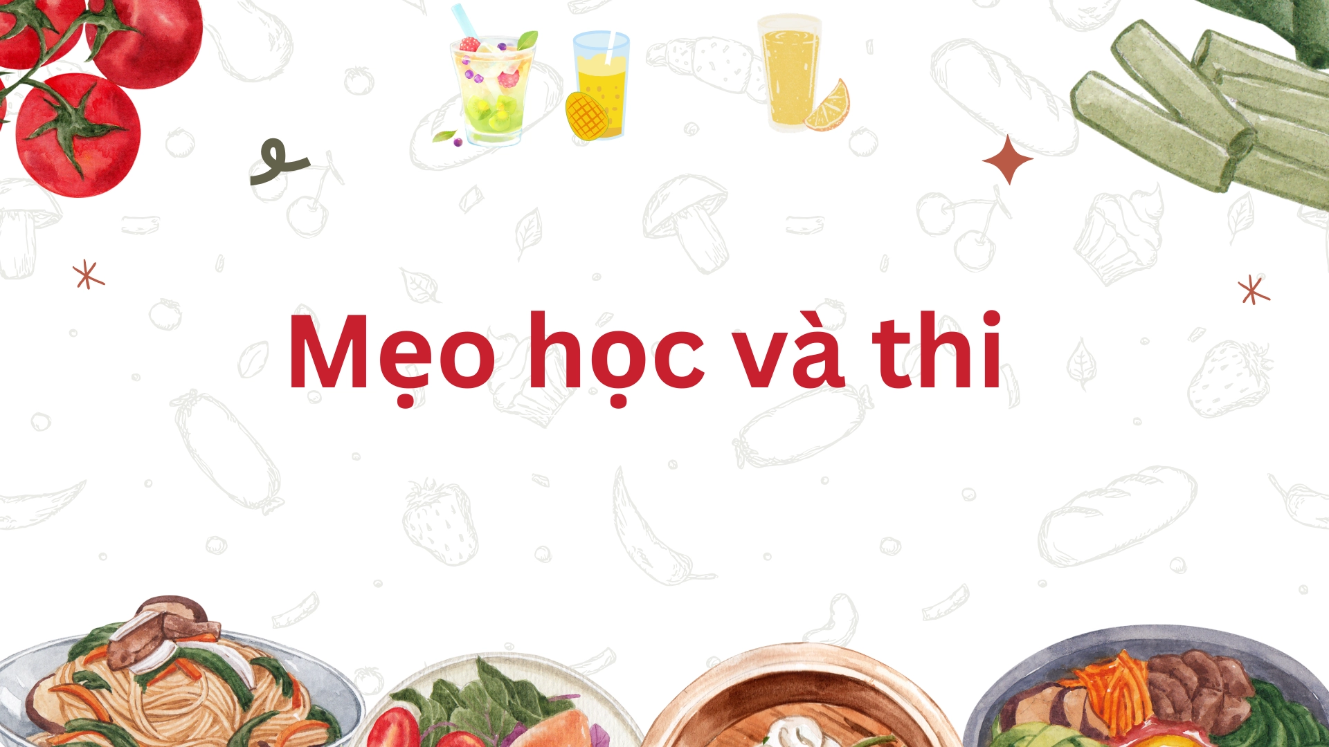 Bộ câu hỏi Part 1 về Food & Drink kèm sample band 7+