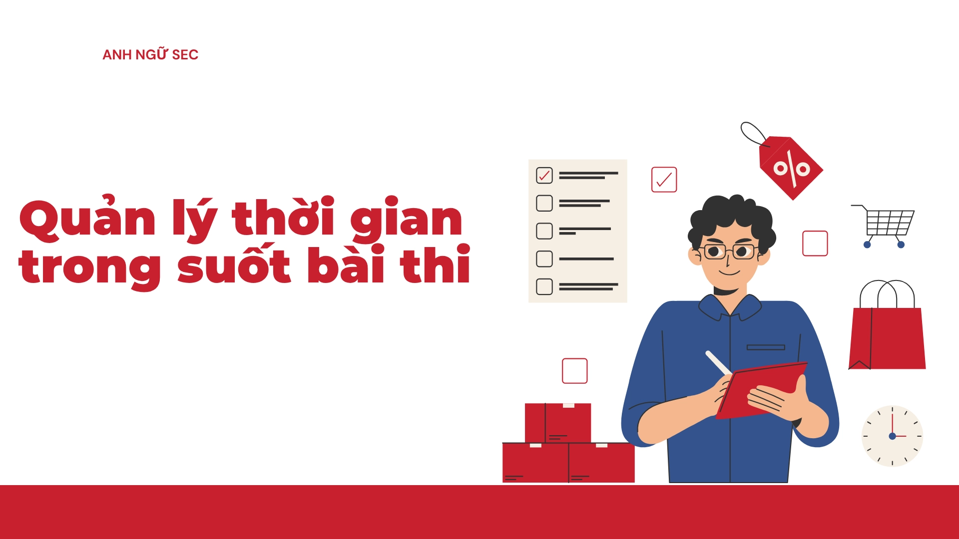 Mẹo phân bổ thời gian làm bài TOEIC hiệu quả 