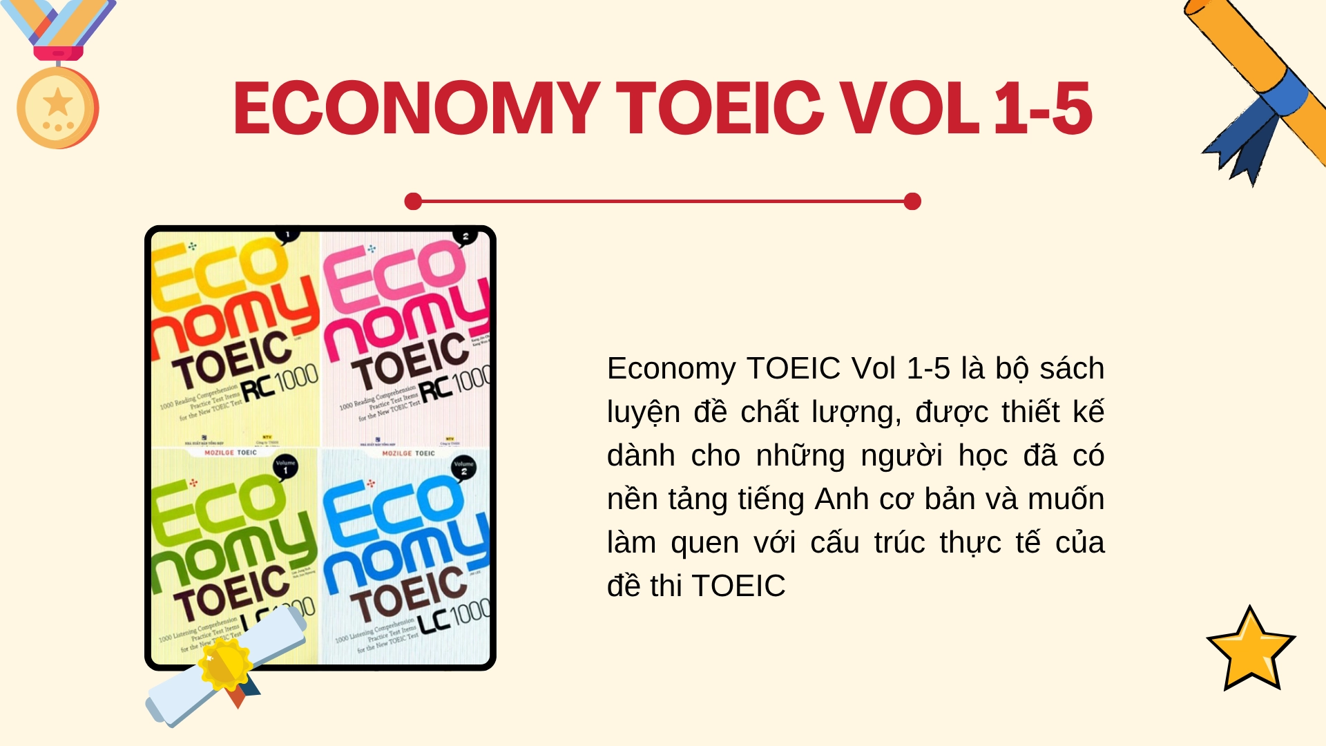 Review 5 cuốn sách luyện TOEIC hot nhất hiện nay