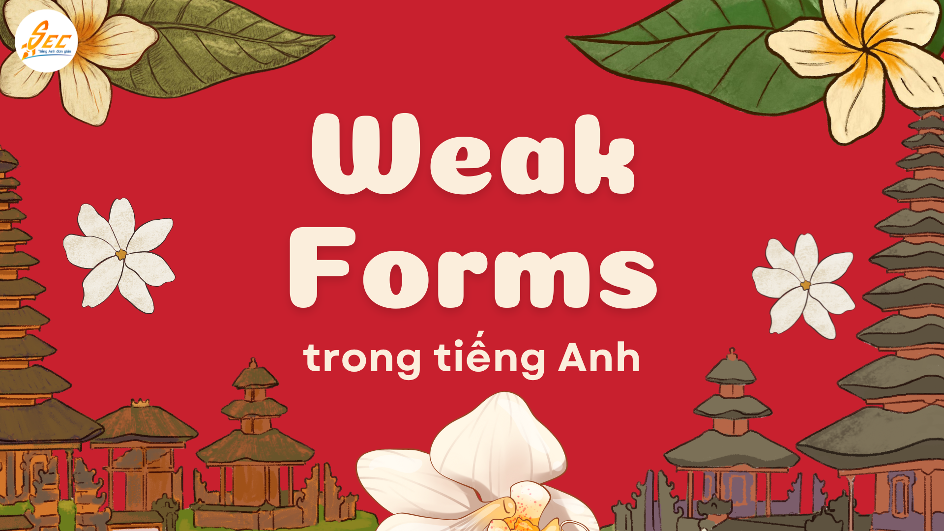 Weak Forms trong tiếng Anh