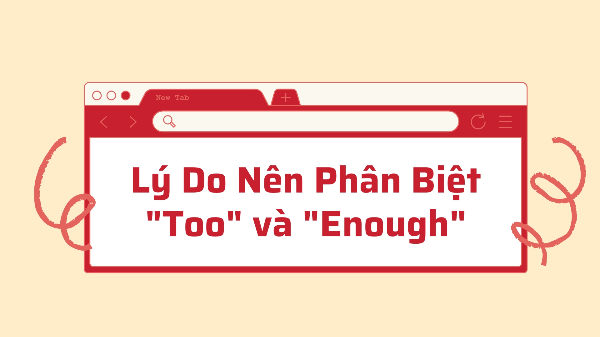 Lỗi nhầm too và enough