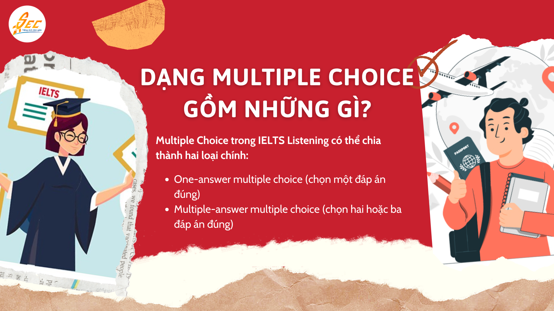 Multiple Choice trong IELTS Listening