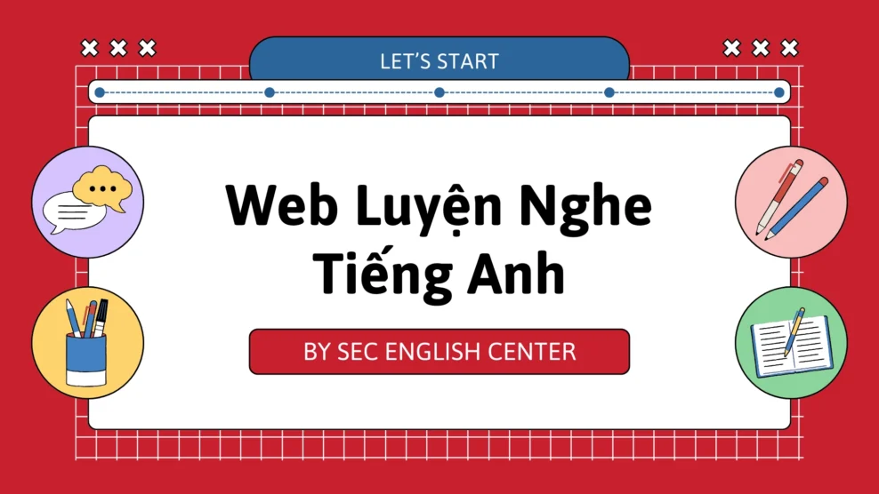 web luyện nghe tiếng anh