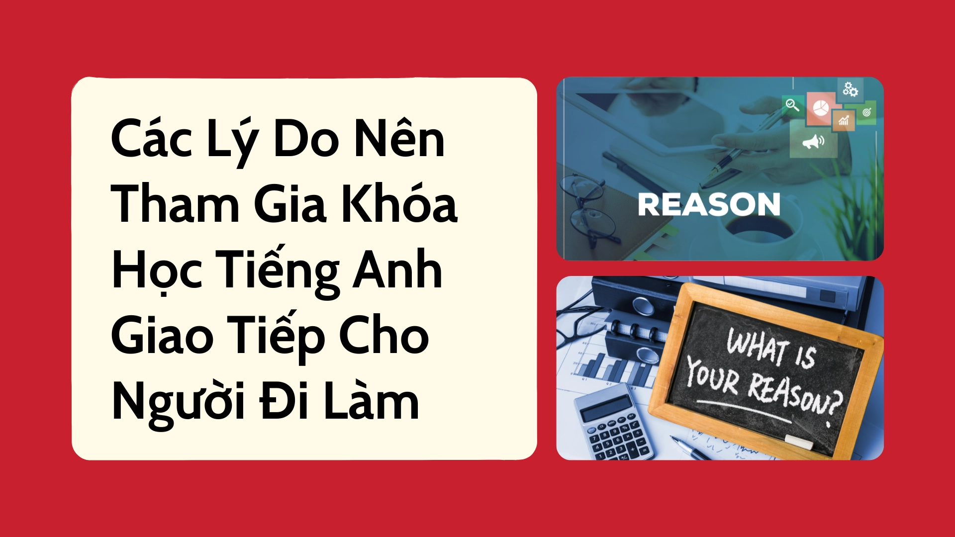 khóa học tiếng anh giao tiếp cho người đi làm