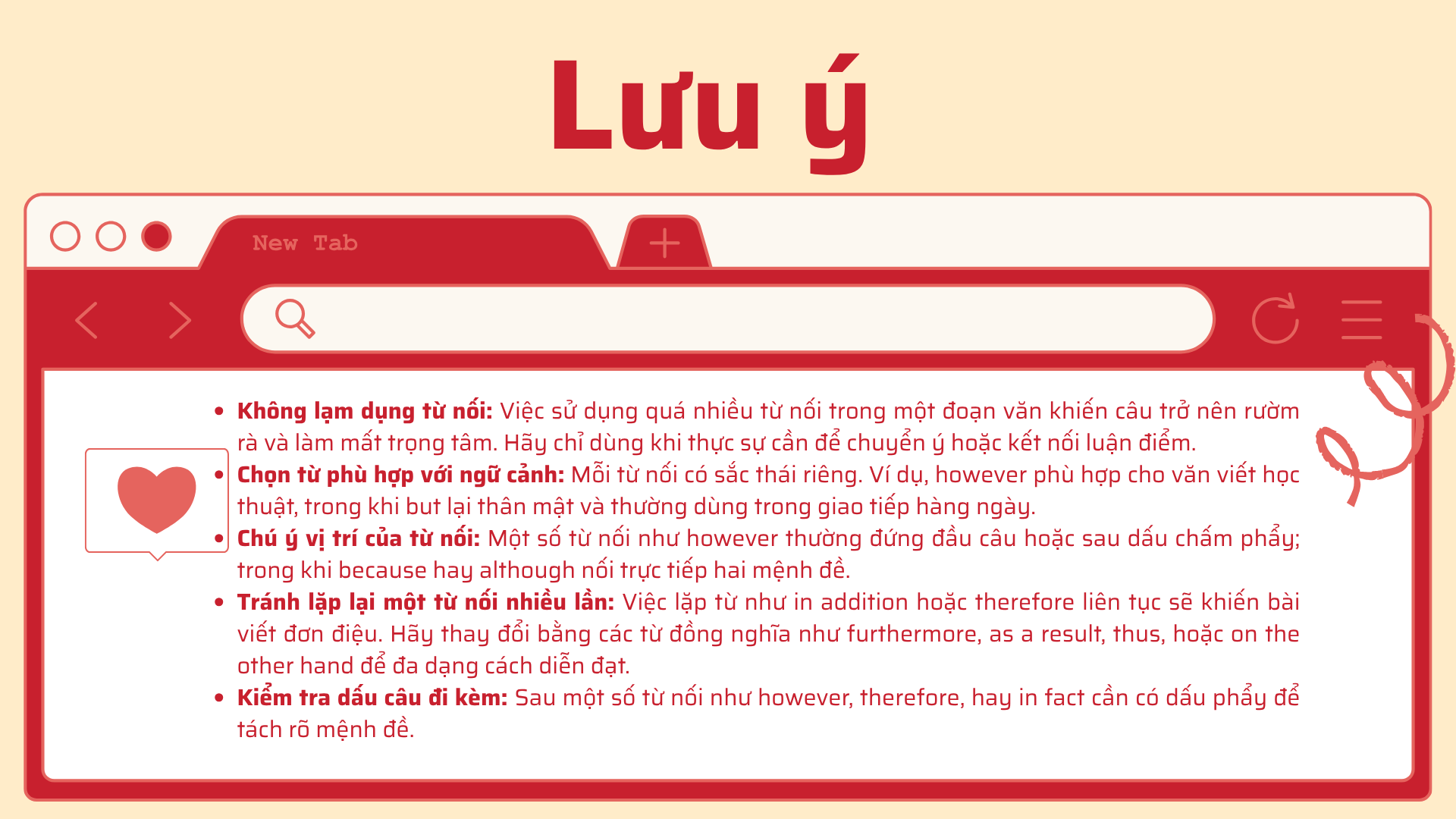 Tổng hợp từ vựng dùng để chuyển ý và nối các phần trong bài tiếng Anh 10