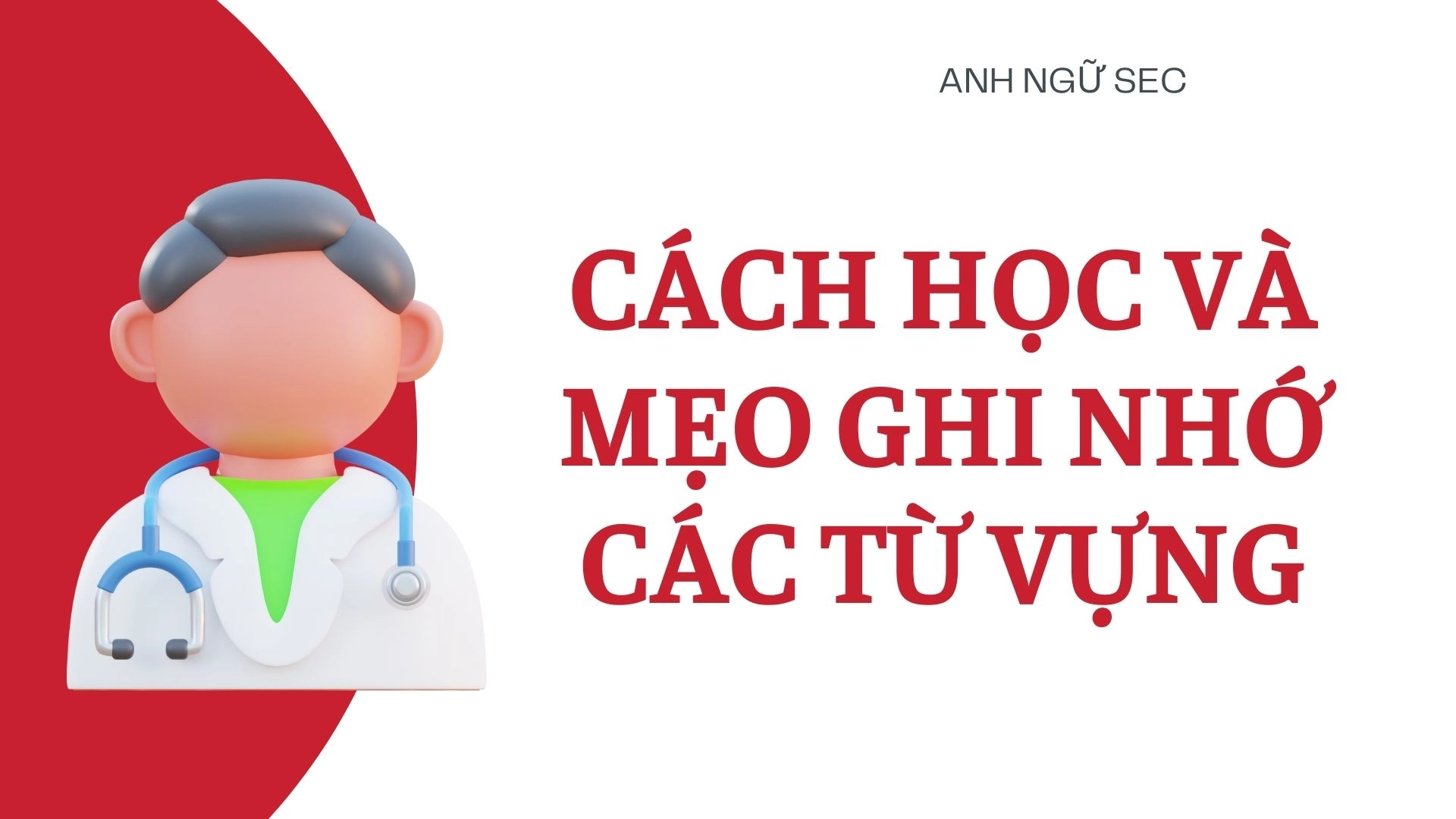 Các từ vựng về bệnh viện