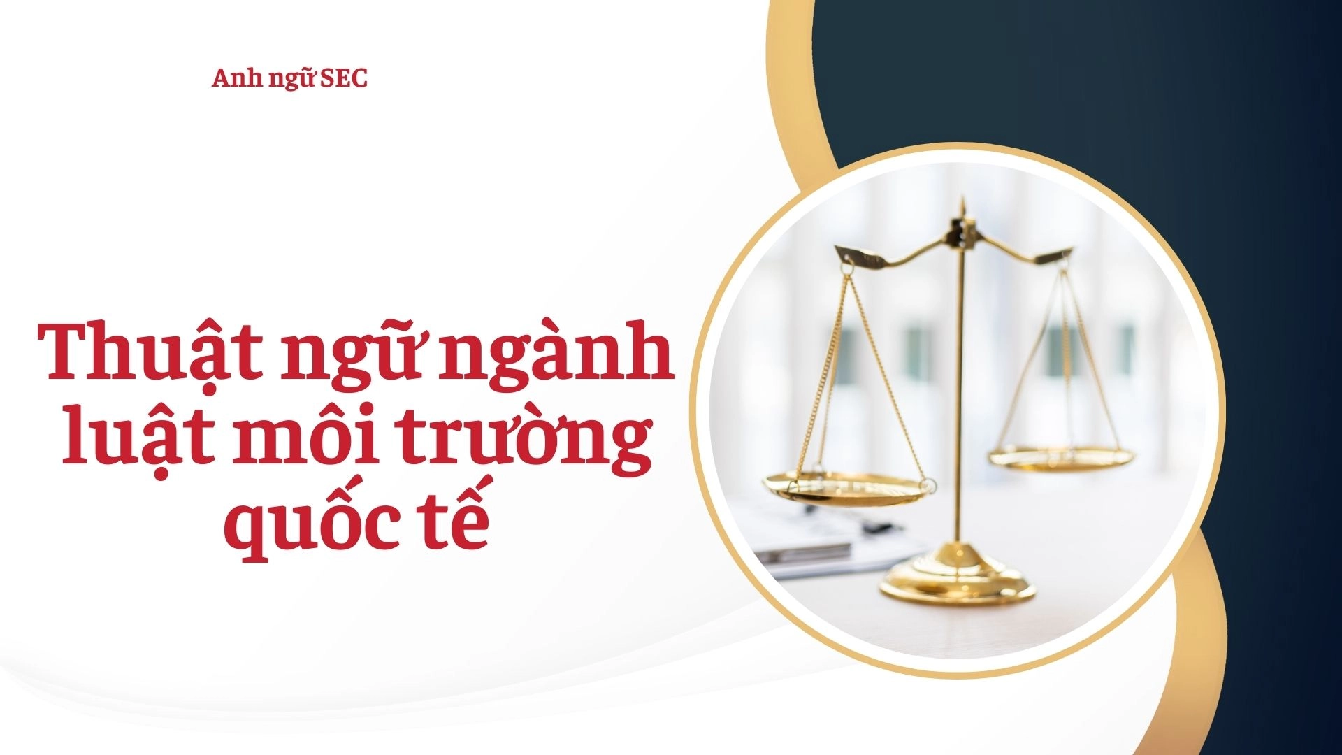 Tiếng Anh trong ngành luật