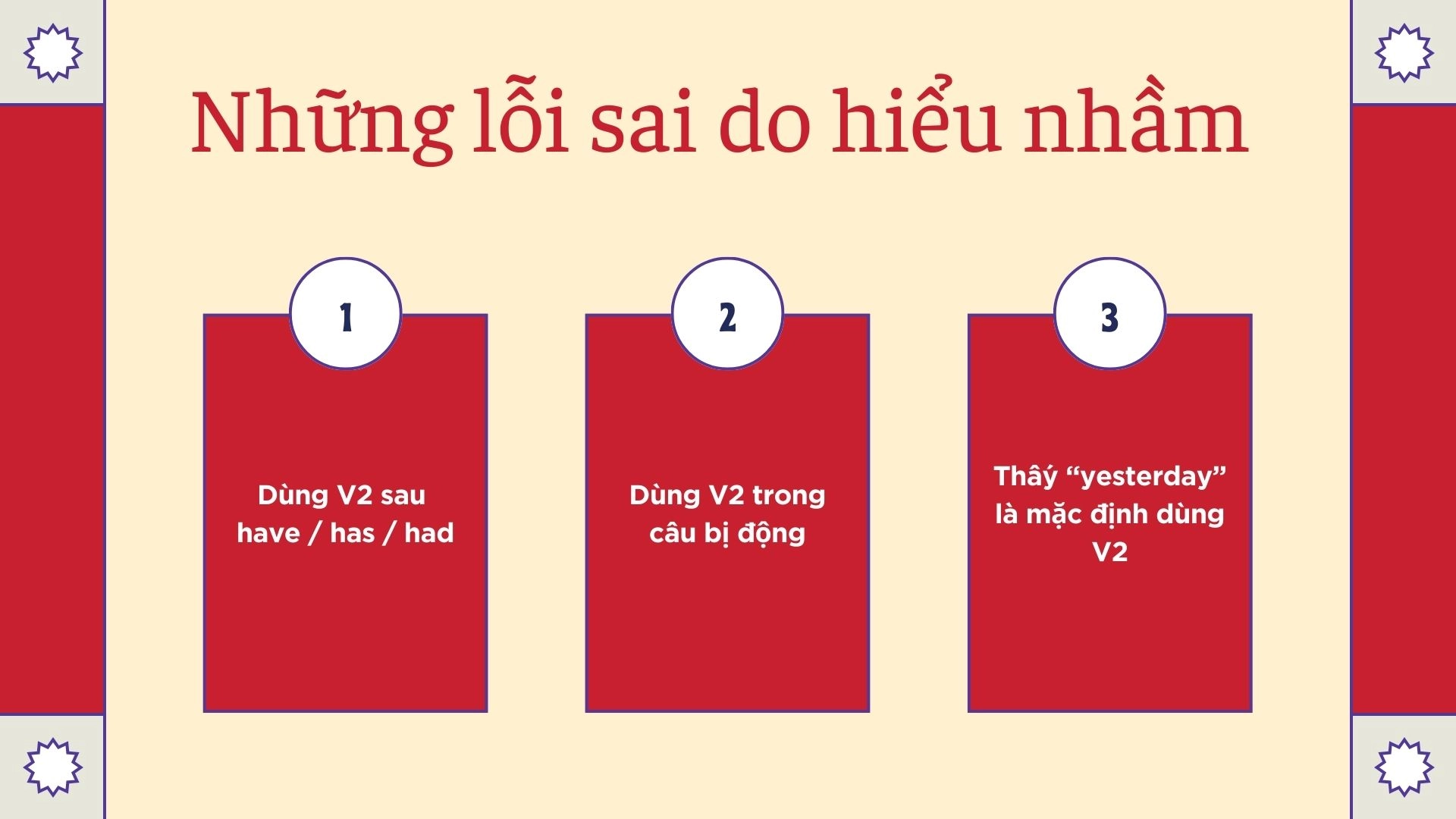 Quá khứ phân từ có phải thì quá khứ
