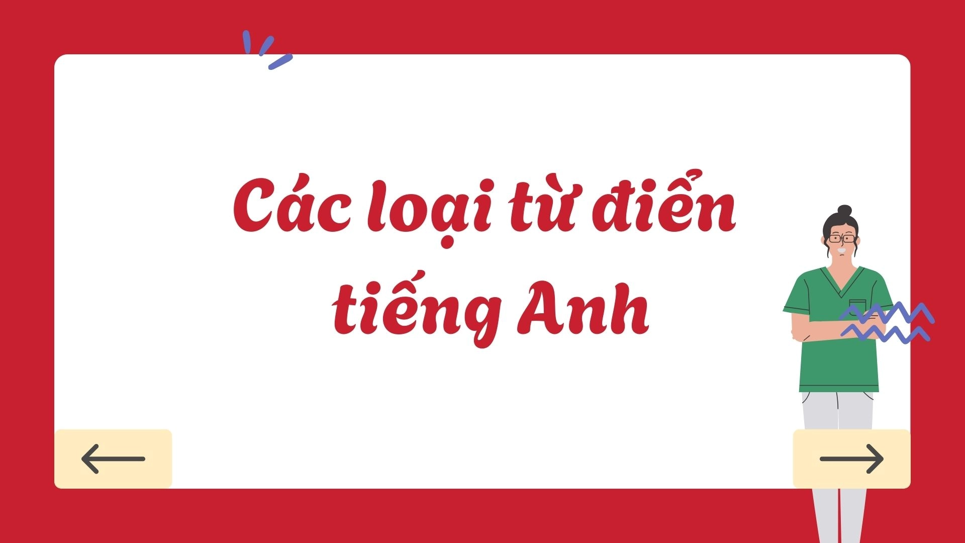 Cách sử dụng từ điển tiếng Anh