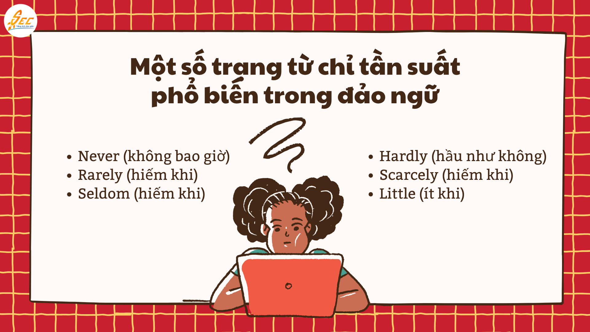 Đảo ngữ với trạng từ chỉ tần suất 