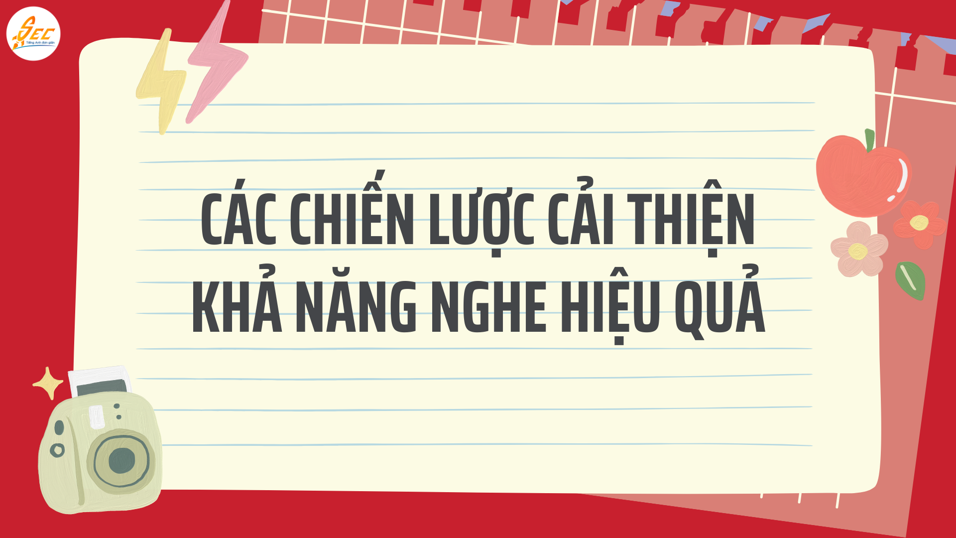 Chiến lược cải thiện khả năng nghe tiếng Anh 