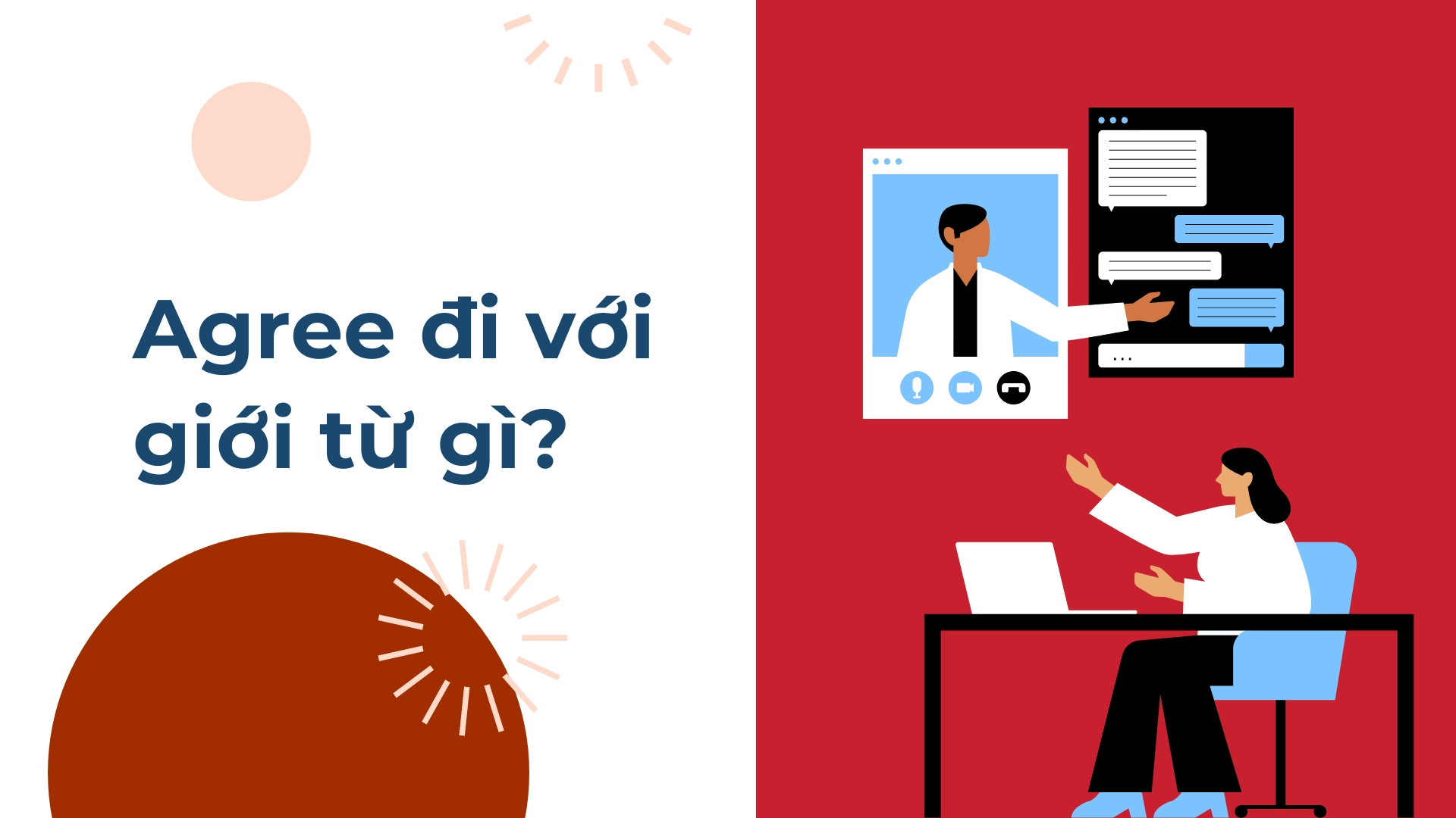 agree đi với giới từ gì