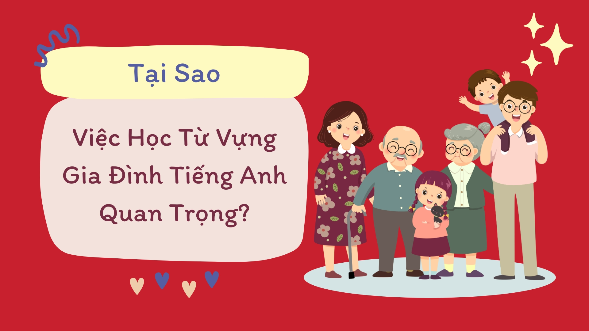 từ vựng tiếng anh về gia đình
