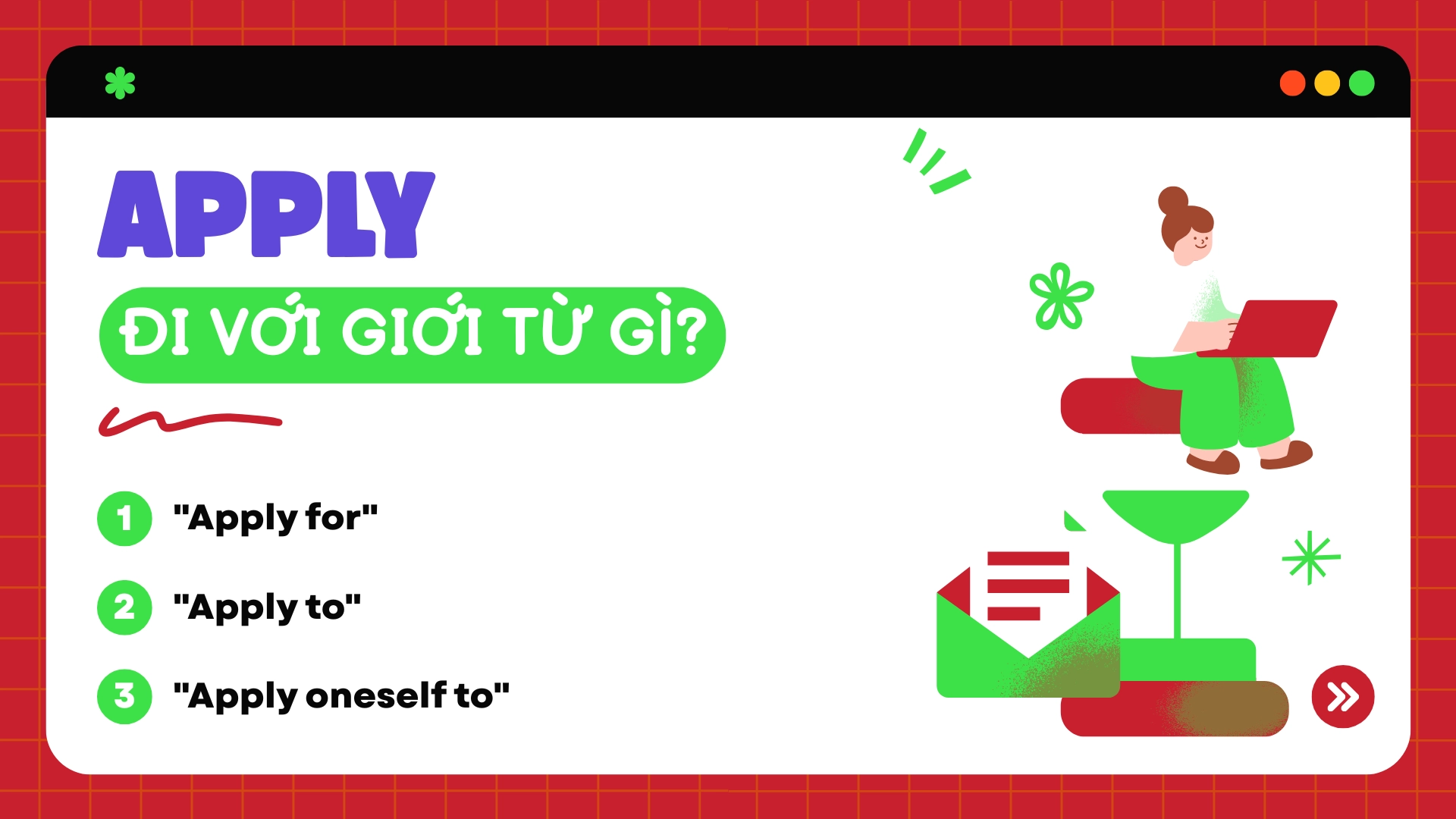 apply đi với giới từ gì