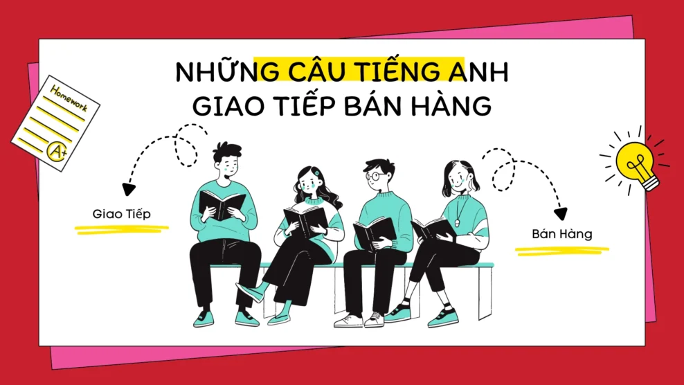 những câu tiếng anh giao tiếp bán hàng