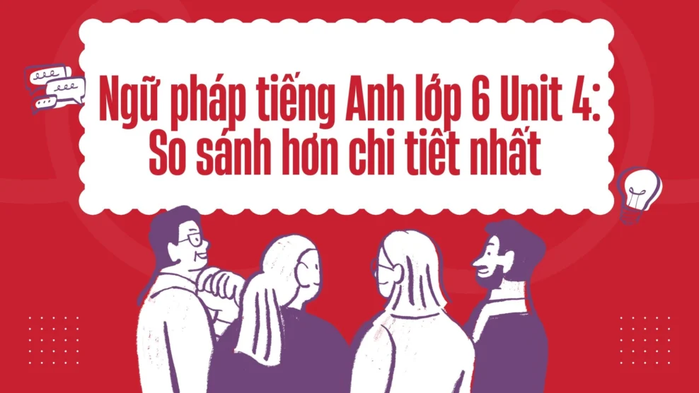 Ngữ pháp tiếng Anh lớp 6 Unit 4