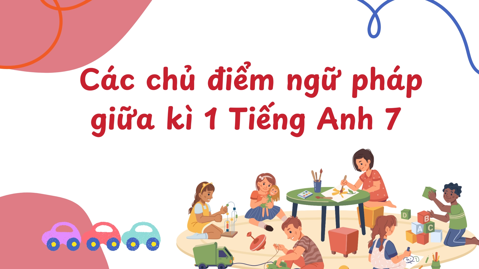 chủ điểm ngữ pháp giữa kì 1 Tiếng Anh 7 