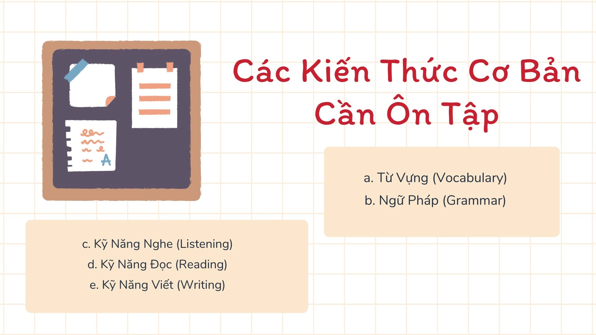 Ôn thi giữa kì 1 Tiếng Anh 8