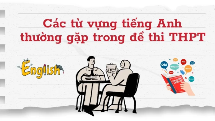 từ vựng tiếng Anh thường gặp trong đề thi THPT