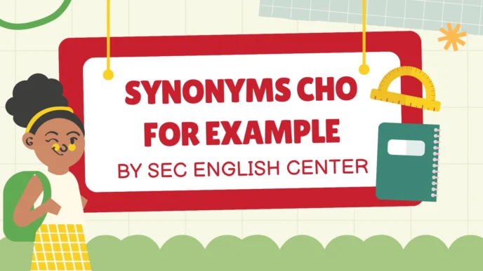 Synonyms cho For example
