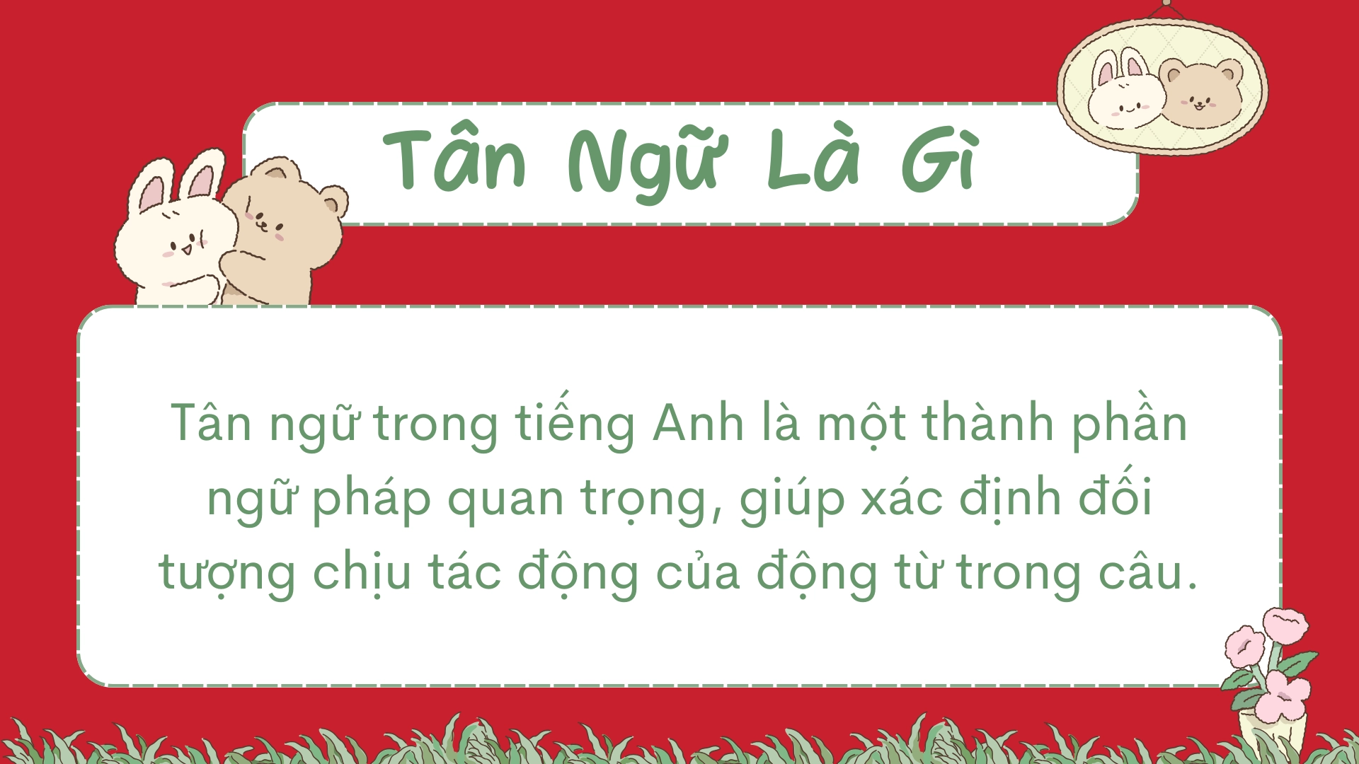 tân ngữ trong tiếng anh