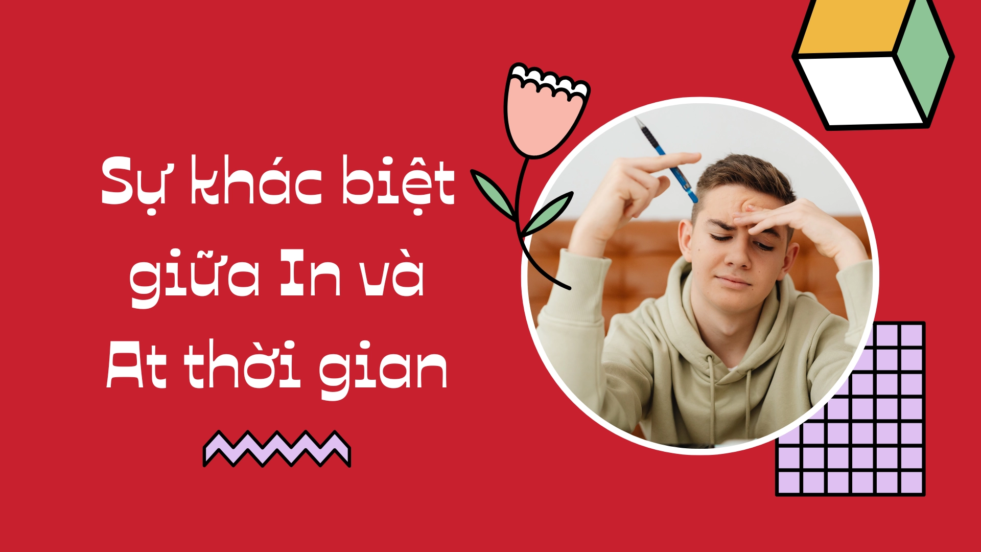 Phân biệt giới từ chỉ thời gian in và at