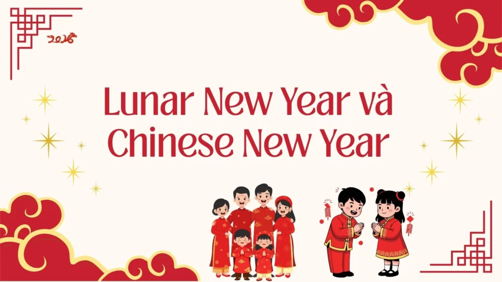 Lunar New Year và Chinese New Year