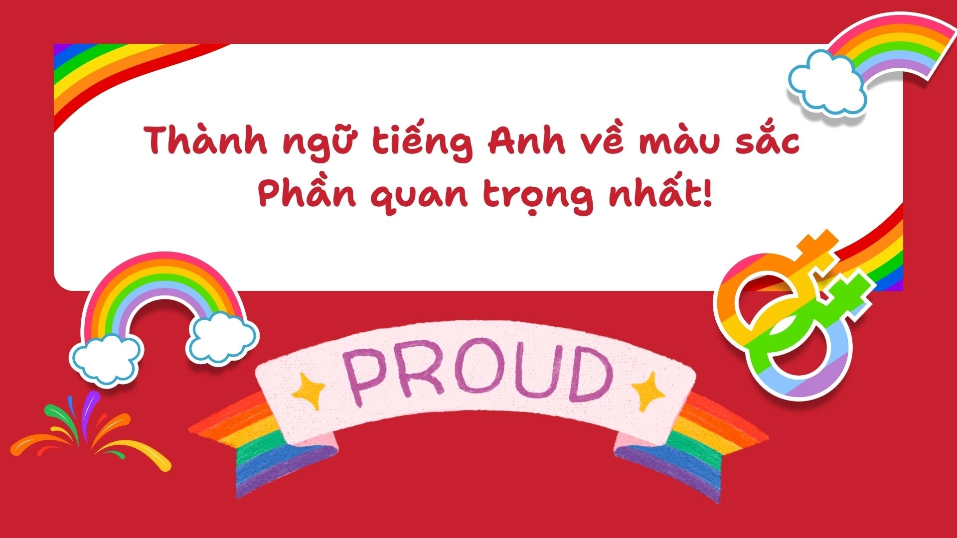 Màu Sắc Tiếng Anh