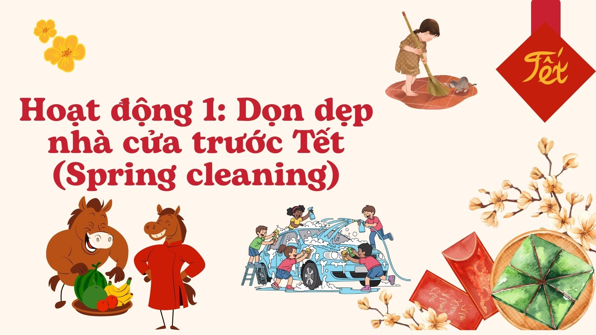 Từ vựng hoạt động ngày Tết tại Việt Nam