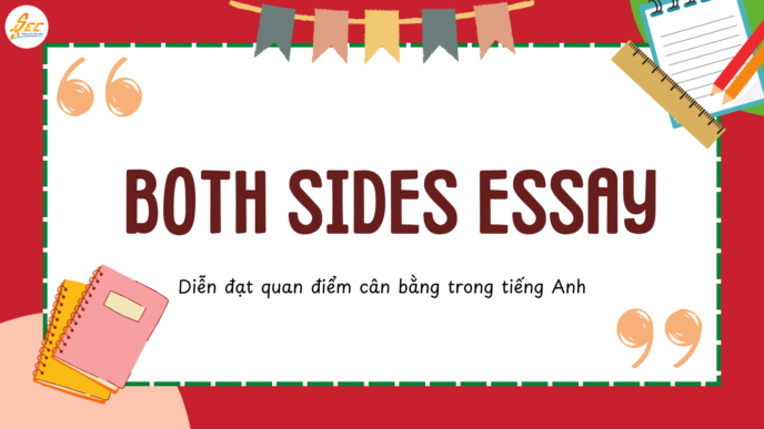 Diễn đạt quan điểm cân bằng trong tiếng Anh