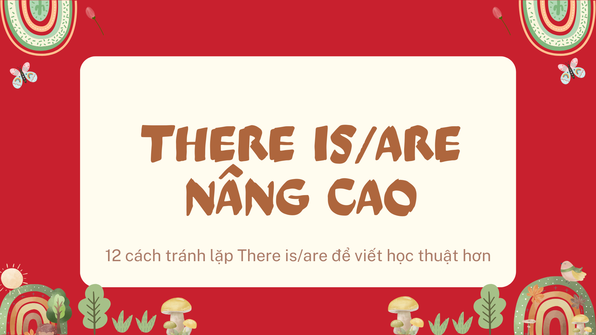 There is/are