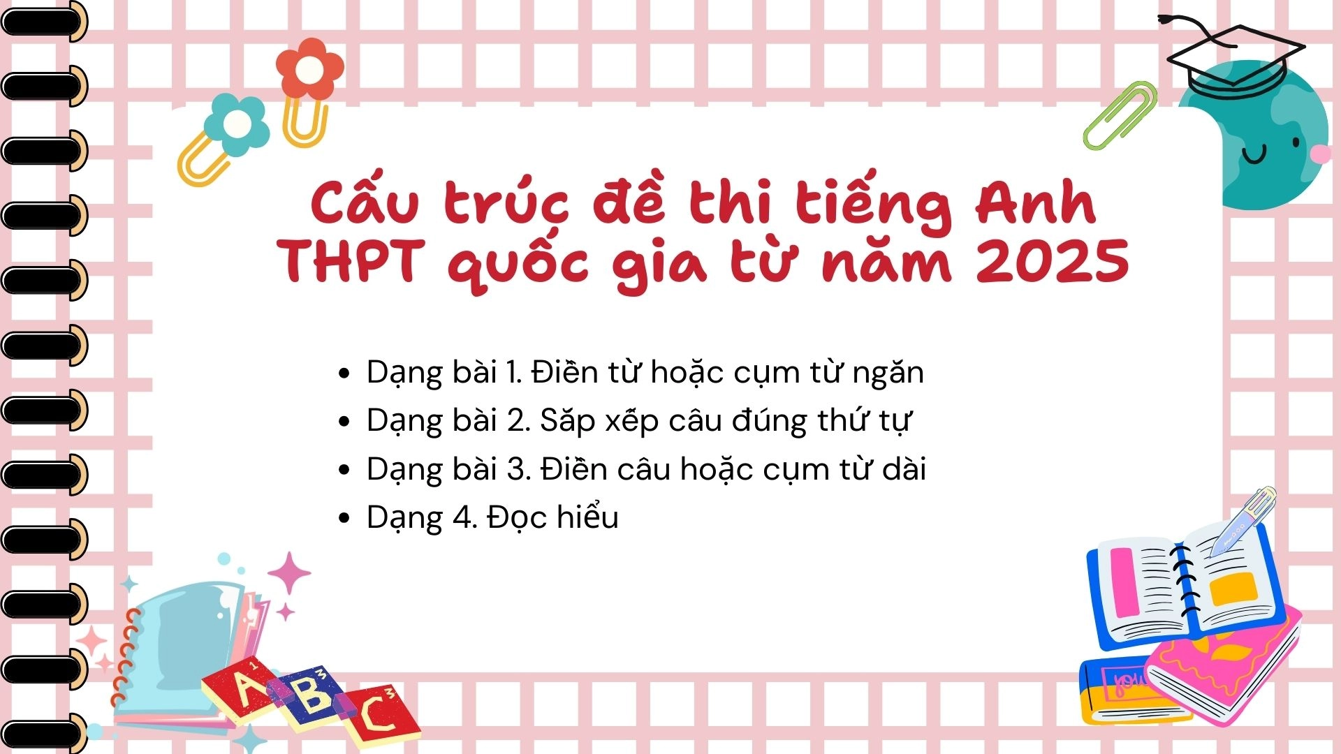 Những sách ôn thi tiếng Anh THPT hay và hữu ích 