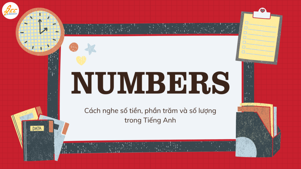 Nghe bắt numbers trong tiếng Anh