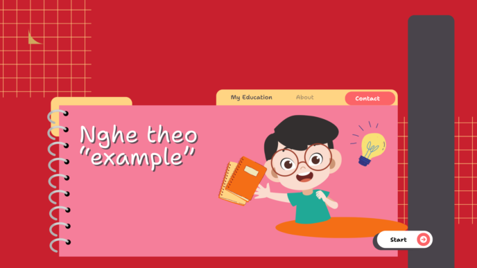 Nghe theo “example”: nhận biết ví dụ để hiểu nhanh